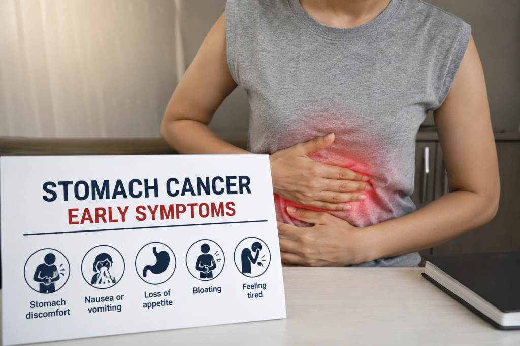 stomach cancer early symptoms